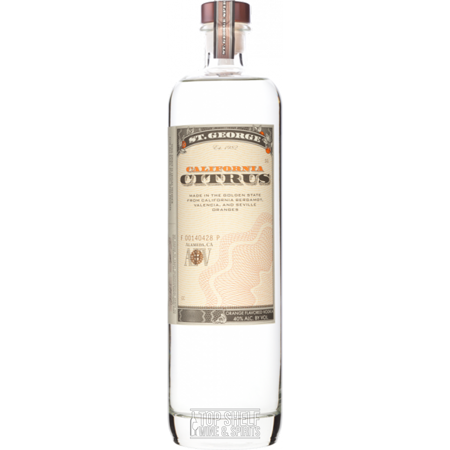 St. George California Citrus Vodka