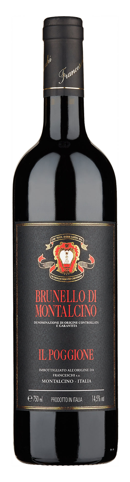 Il Poggione Brunello di Montalcino 2019  Front Bottle Shot