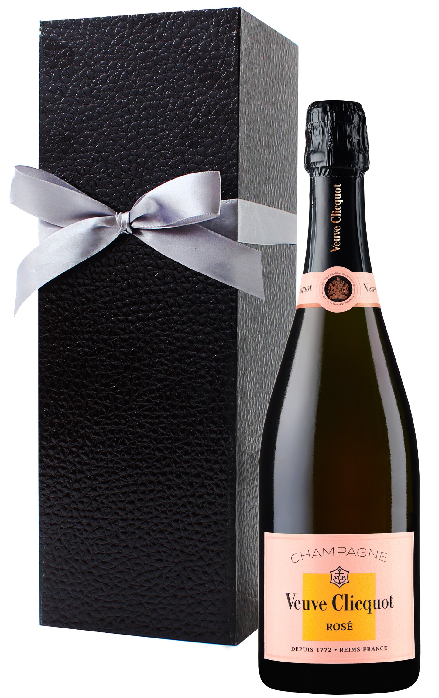 Veuve Clicquot Brut Rose with Black Gift Box