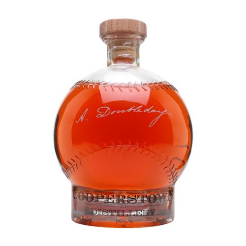 Cooperstown Doubleday Baseball Bourbon 90 Proof