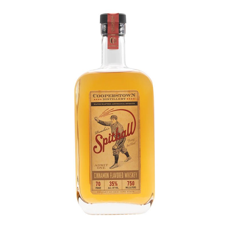 Cooperstown Spitball Cinnamon Flavored Whiskey 750ml
