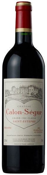 Chateau Calon-Segur 2015 Front Bottle Shot