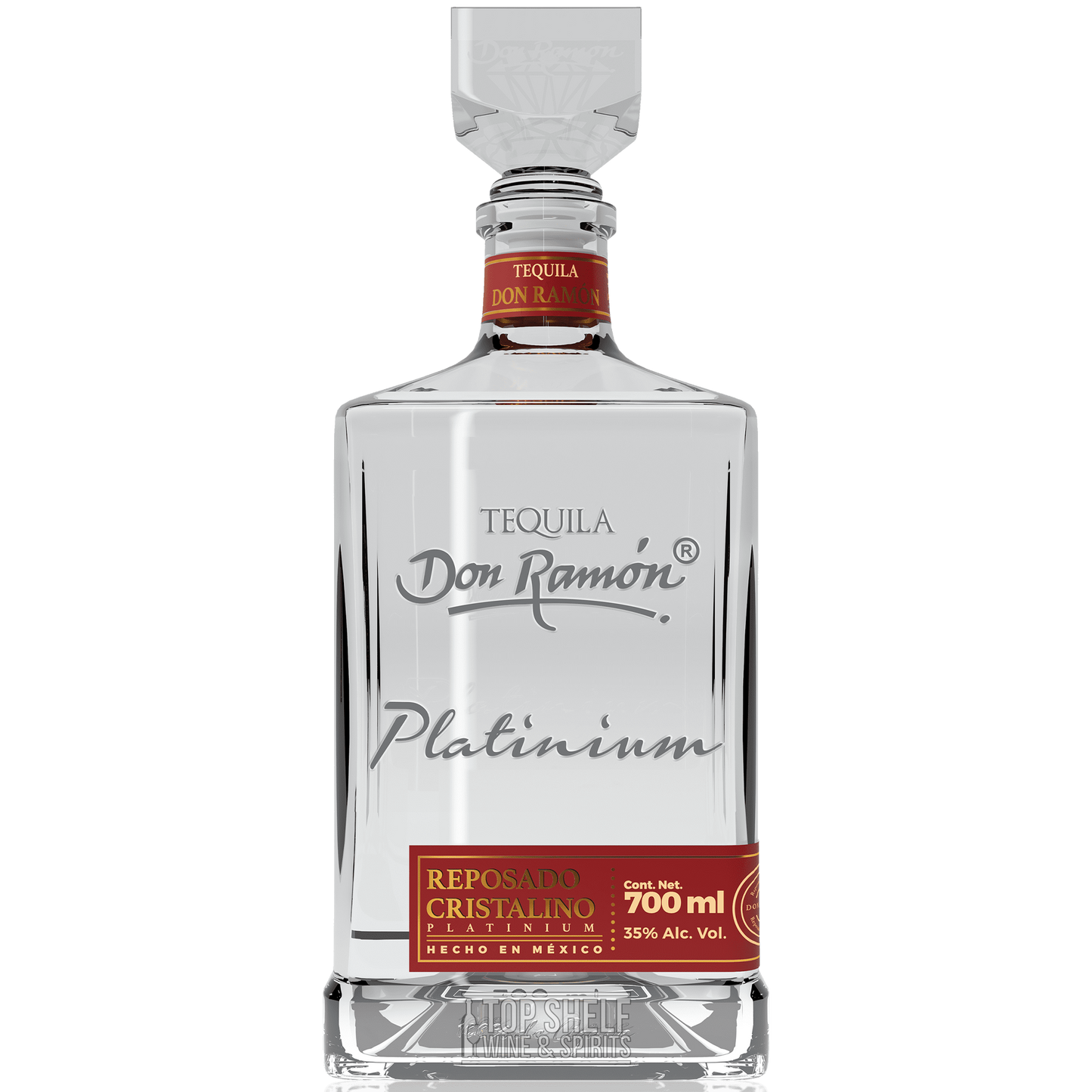 Don Ramon Platinium Tequila Cristalino Reposado