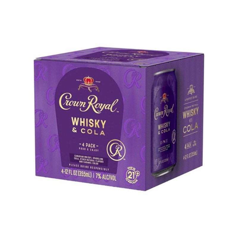 Crown Royal Whiskey & Cola 4/355ml