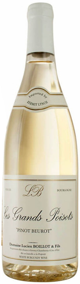 Domaine Lucien Boillot Bourgogne Pinot Beurot Les Grands Poisots 2019 Front Bottle Shot