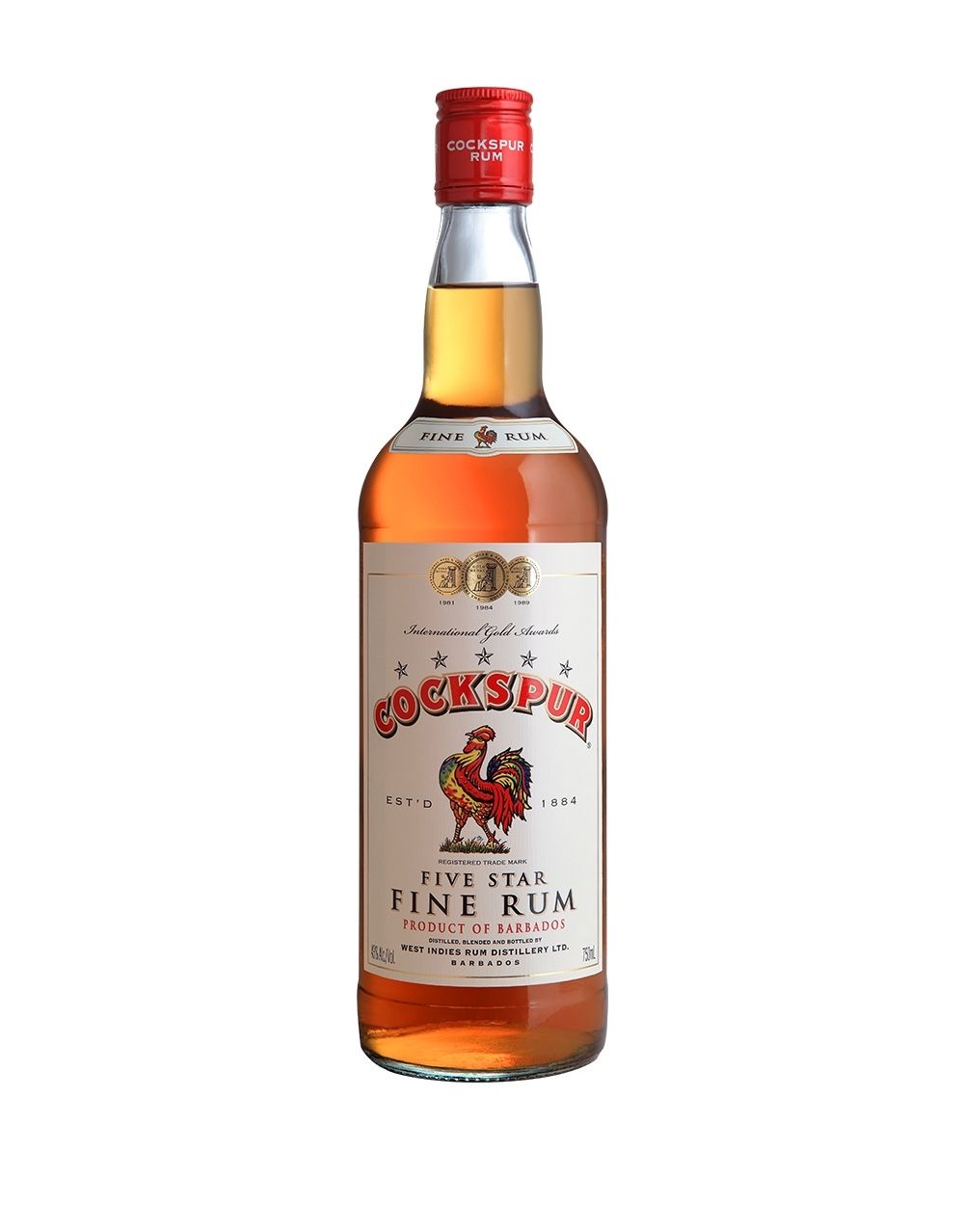 COCKSPUR FINE RUM 750 ML