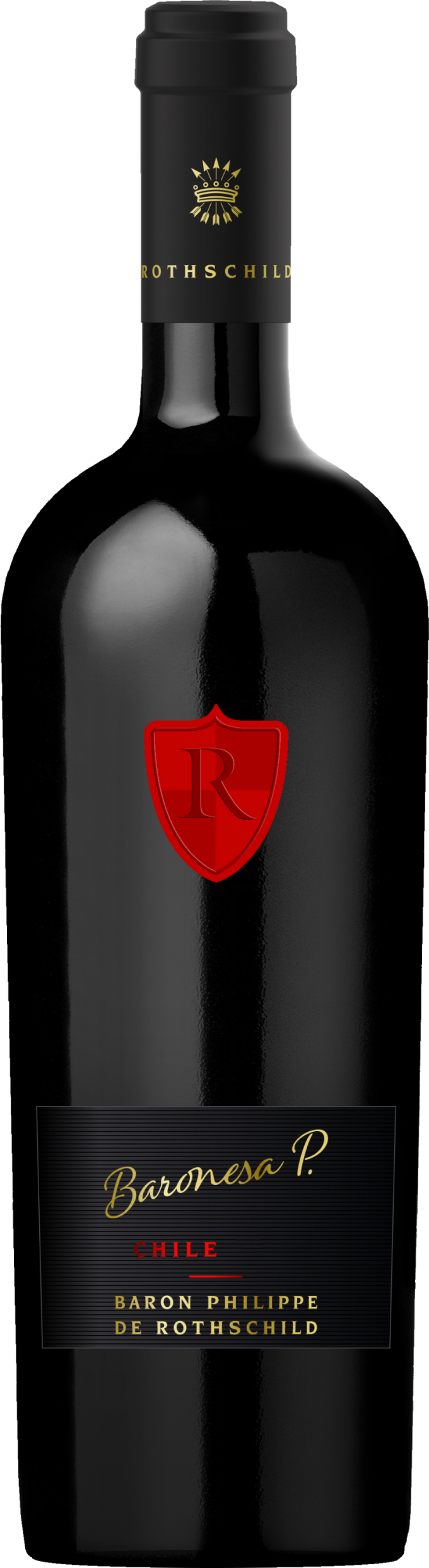 Baron Philippe de Rothschild Escudo Rojo Baronesa P. 2021  Front Bottle Shot