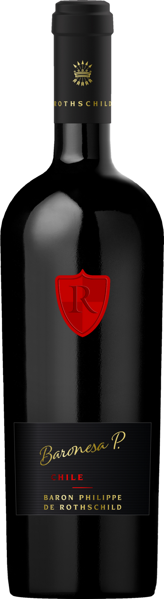 Baron Philippe de Rothschild Escudo Rojo Baronesa P. 2021  Front Bottle Shot