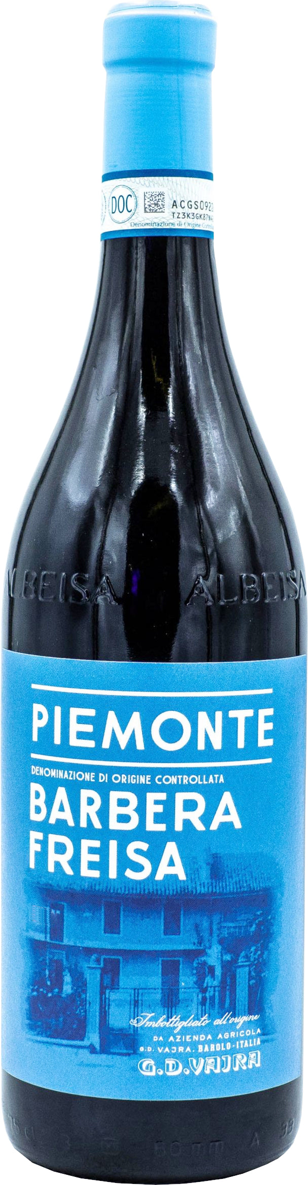 G.D. Vajra Barbera Freisa 2022 Front Bottle Shot