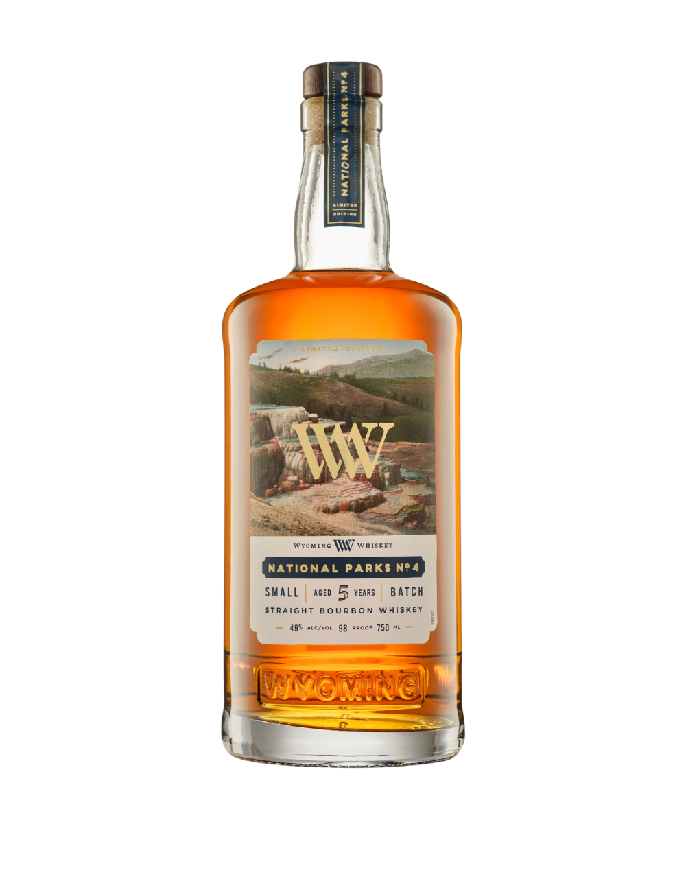 WYOMING WHISKEY NATIONAL PARKS NO. 4 750 ML