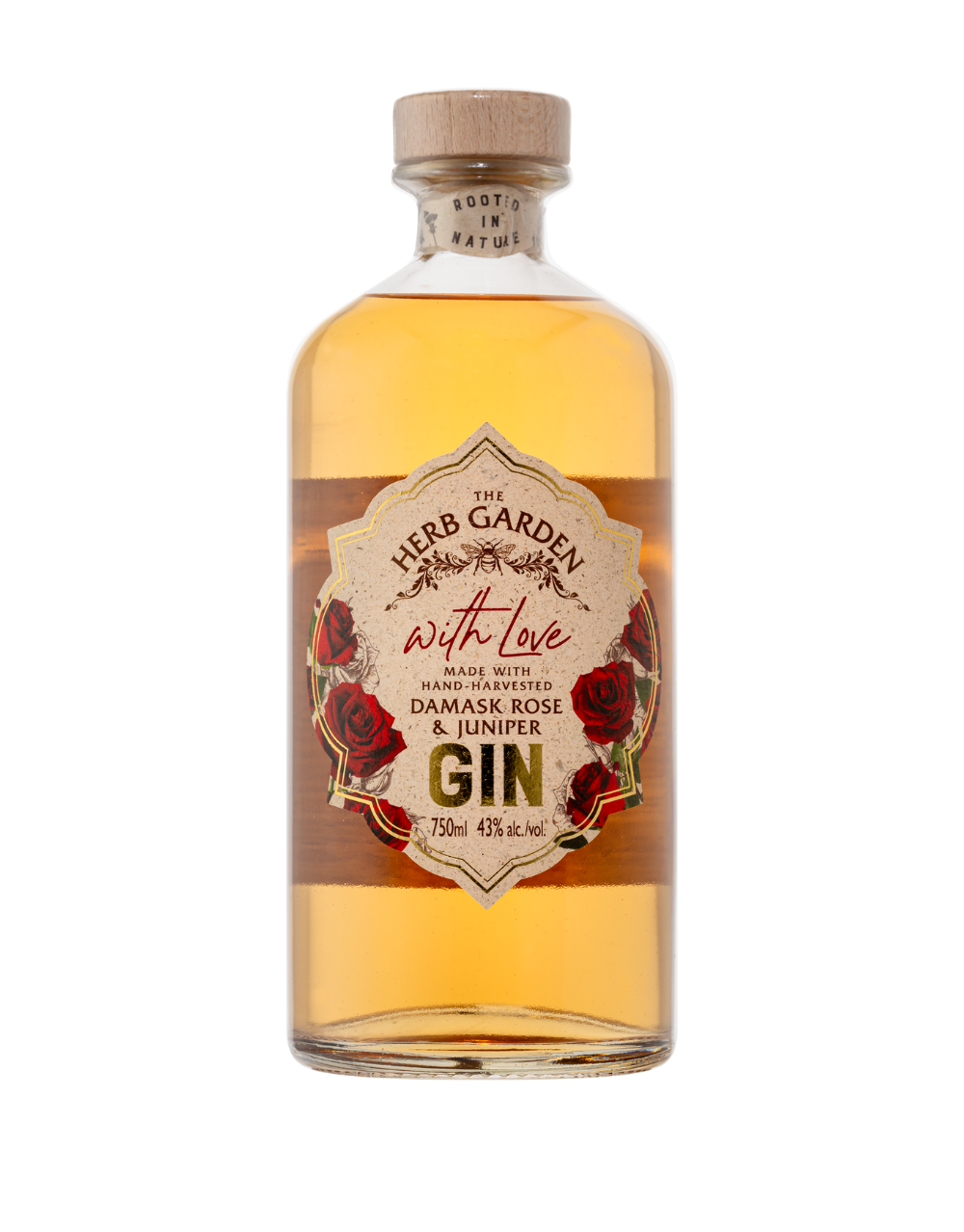 HERB GARDEN DAMASK ROSE & JUNIPER 'WITH LOVE' GIN
