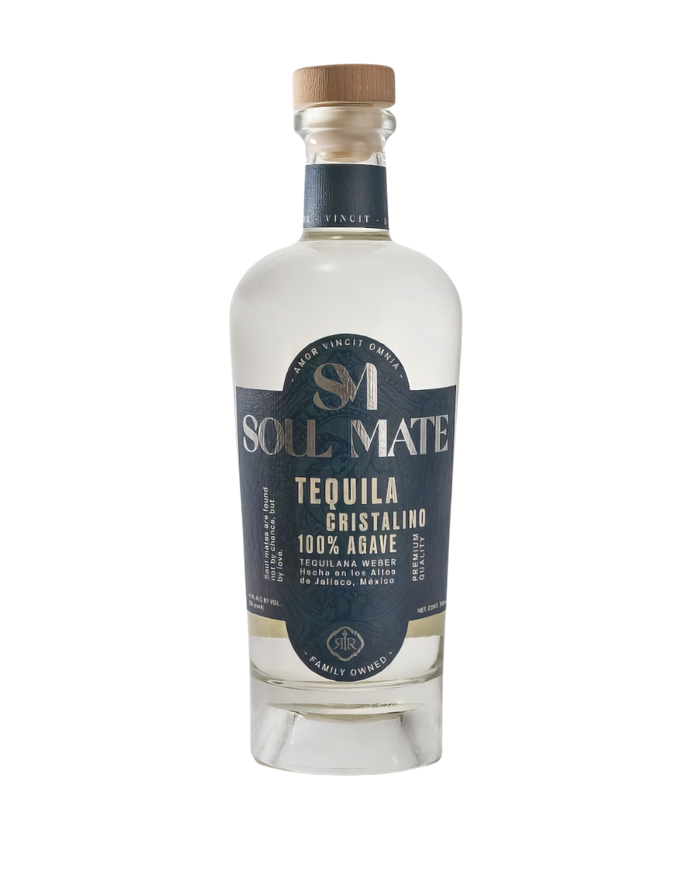 SOULMATE CRISTALINO TEQUILA 700 ML