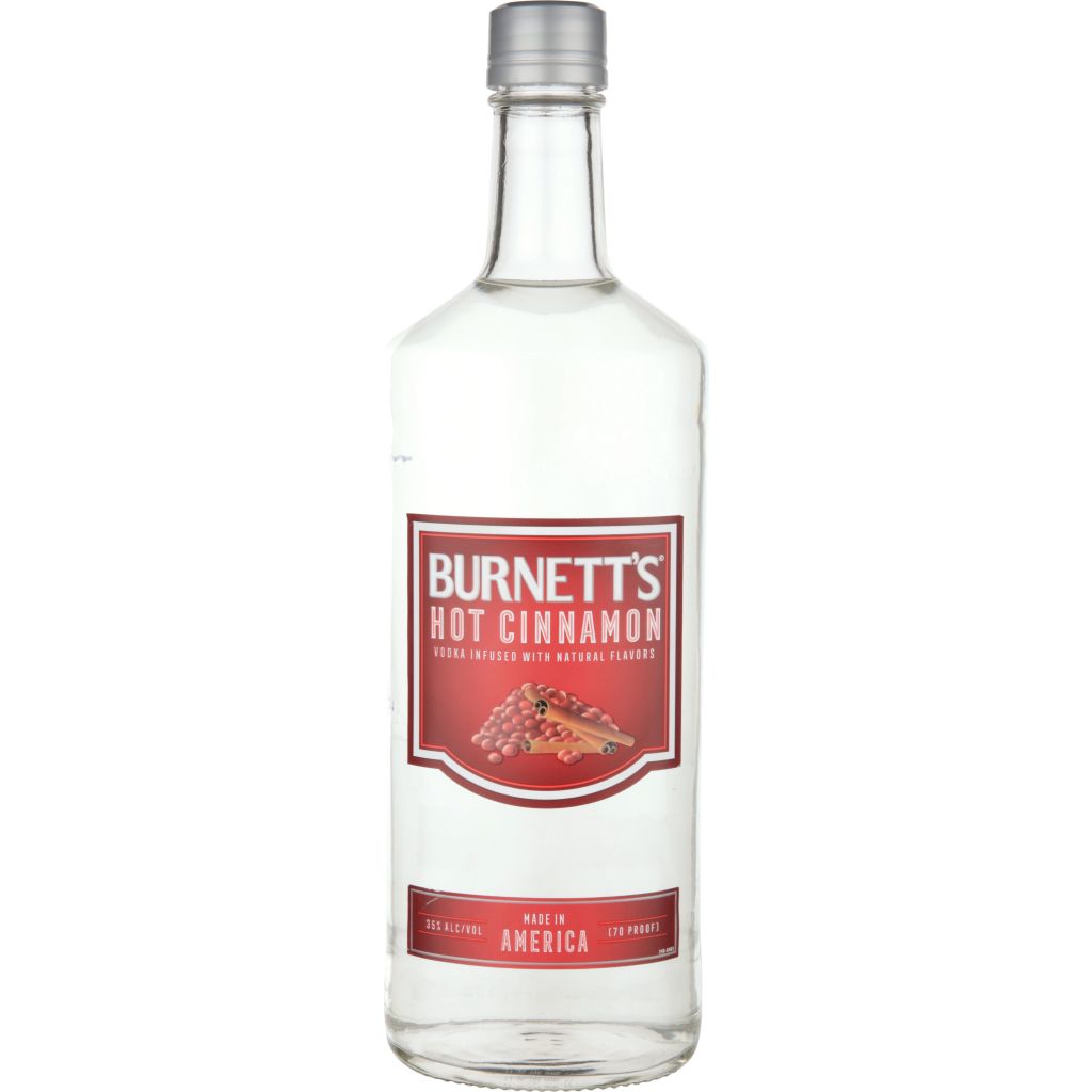 BURNETT'S HOT CINNMAON CINNAMON FLAVORED VODKA 750 ML