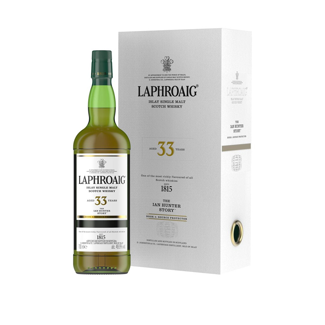 Laphroaig 33 Year Old The Ian Hunter Story Book 3 750ml