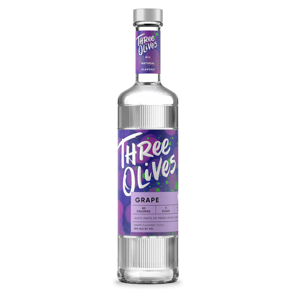 THREE OLIVES® GRAPE VODKA