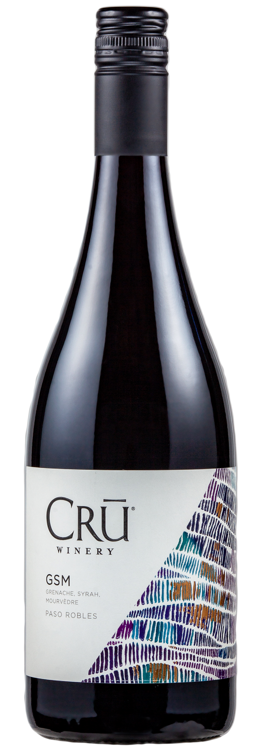 CRU Winery GSM Red Blend 2021  Front Bottle Shot