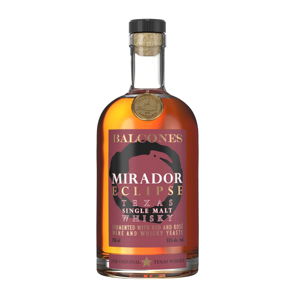 BALCONES MIRADOR ECLIPSE TEXAS SINGLE MALT WHISKY 750 ML