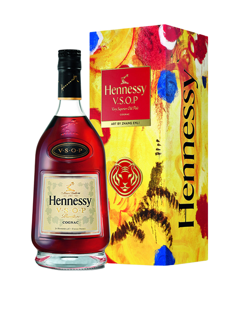 HENNESSY V.S.O.P 2022 LUNAR NEW YEAR LIMITED EDITION SLEEVE BY ZHANG ENLI 750 ML
