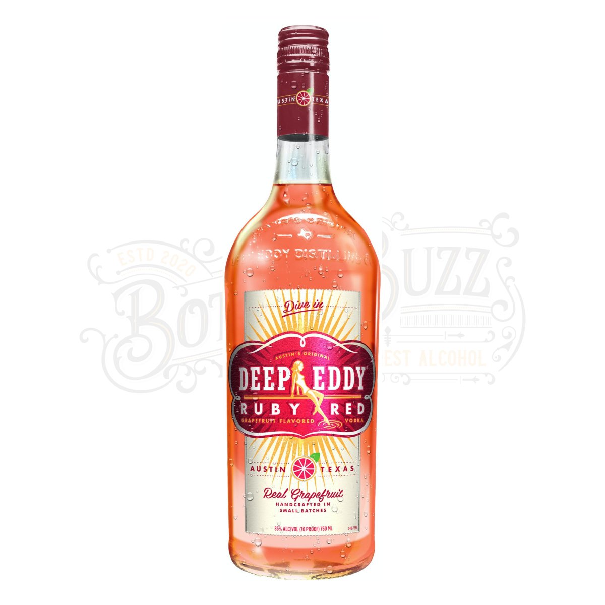 Deep Eddy Ruby Red Grapefruit Flavored Vodka