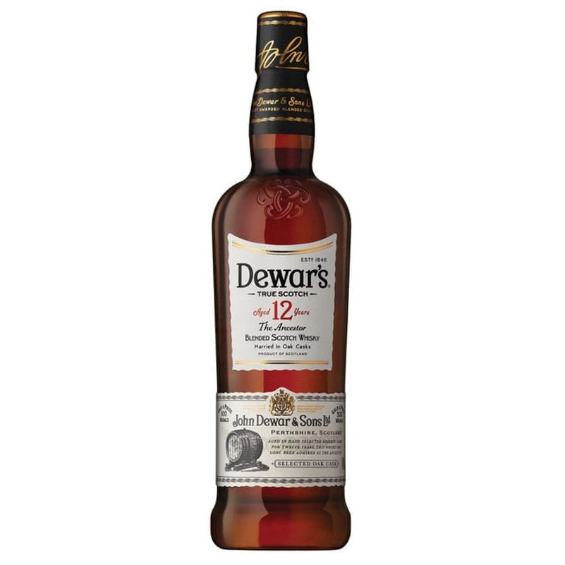Dewar's 12 Year Double Aged Scotch Whisky 750ml