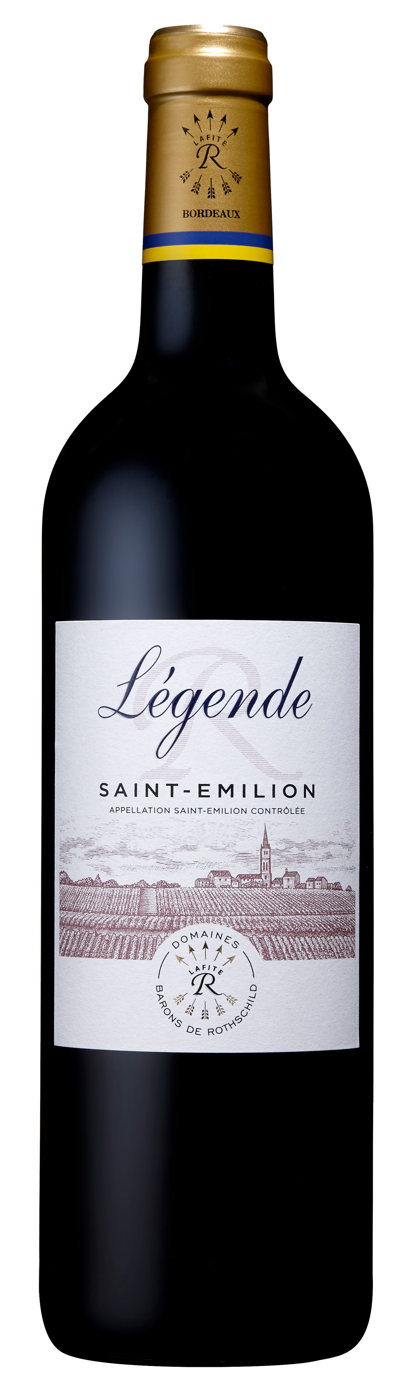 Domaines Barons de Rothschild Les Legendes Saint Emilion 2018 Front Bottle Shot