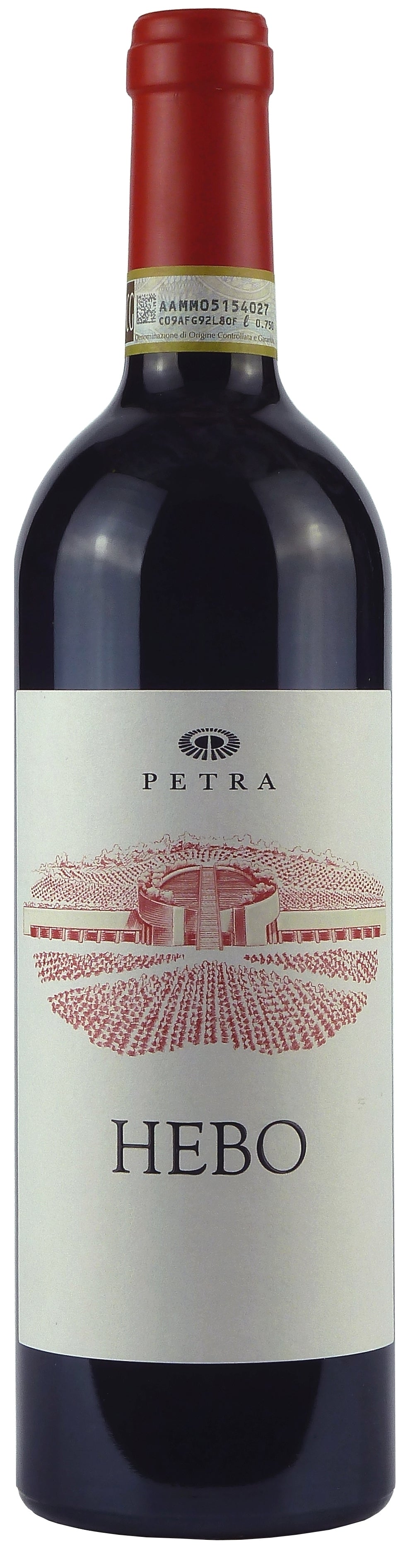 Petra Hebo Suvereto Rosso 2022 Front Bottle Shot