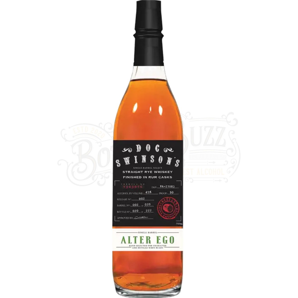 Doc Swinson's Rye Whiskey