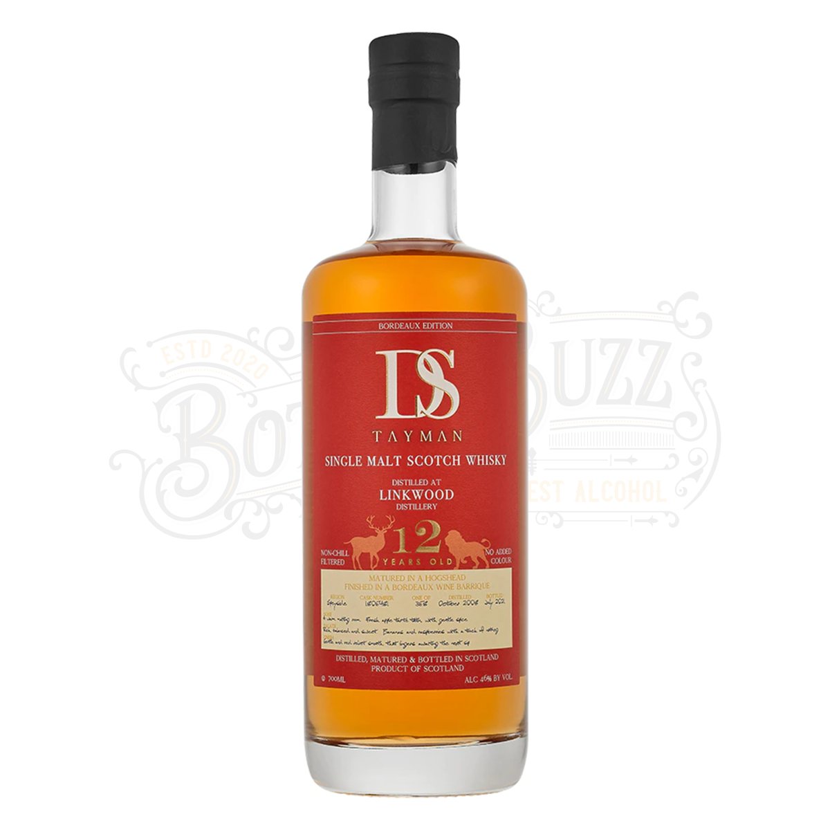 DS Tayman 12 Year Old Linkwood Scotch Whisky Second Edition