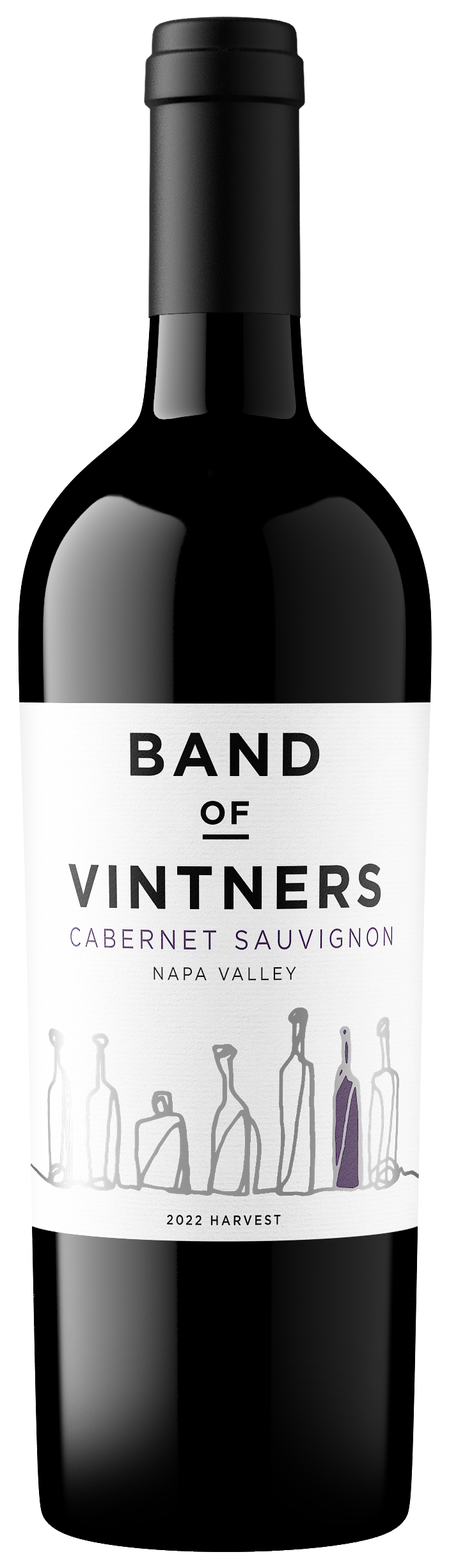 Band of Vintners Napa Valley Cabernet Sauvignon 2022 Front Bottle Shot