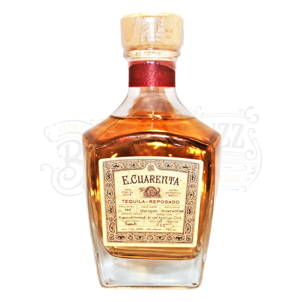 E. Cuarenta Tequila Reposado