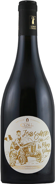 Domaine le Clos des Lumieres Cotes du Rhone Villages Zero Sulfites 2019 Front Bottle Shot