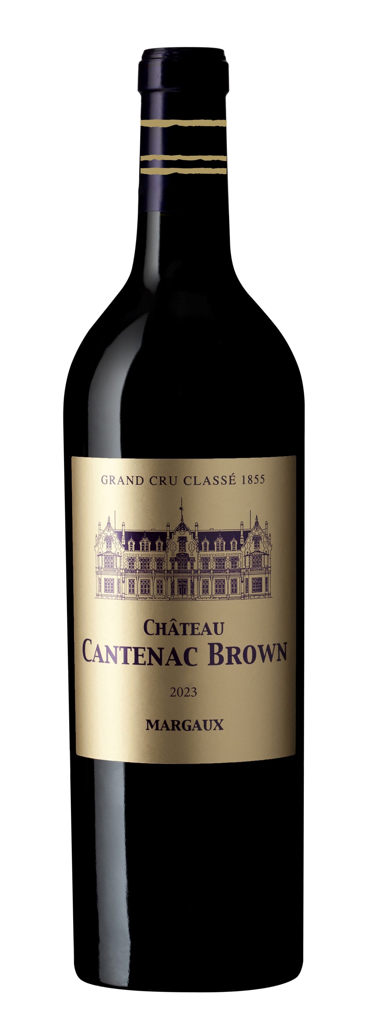 Chateau Cantenac Brown (Futures Pre-Sale) 2023  Front Bottle Shot
