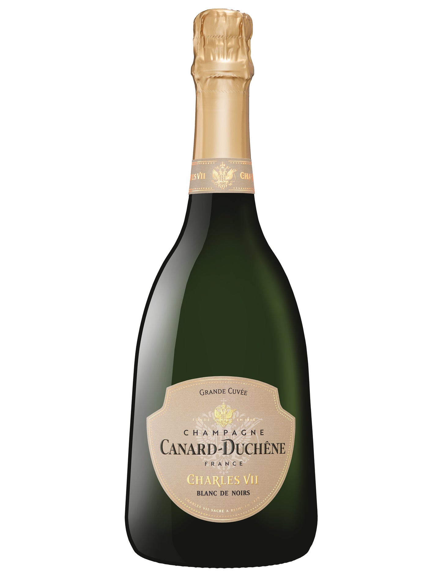 Canard-Duchene Charles VII Blanc de Noirs Front Bottle Shot