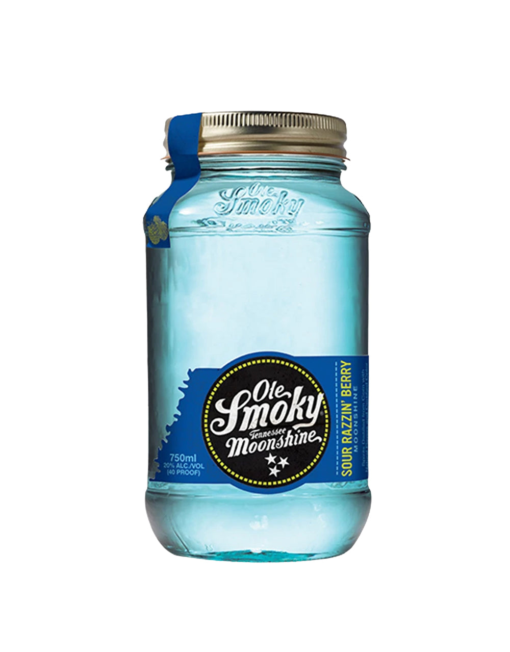 OLE SMOKY® SOUR RAZZIN' BERRY MOONSHINE 750 ML