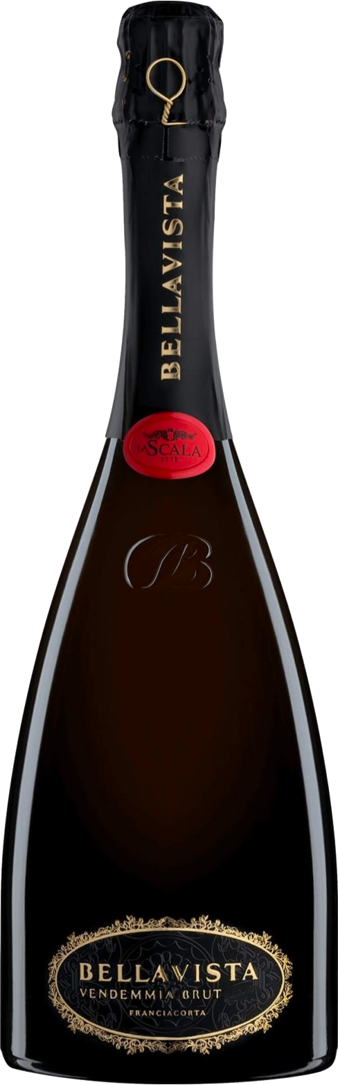 Bellavista Franciacorta La Scala Vendemmia Brut 2019 Front Bottle Shot