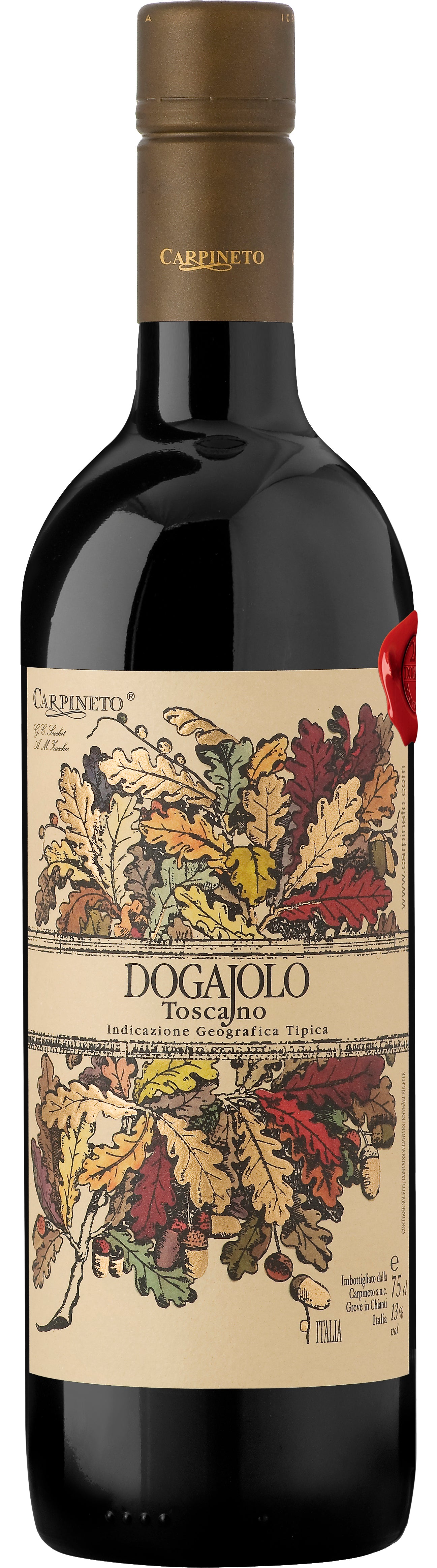 Carpineto Dogajolo Rosso 2021 Front Bottle Shot