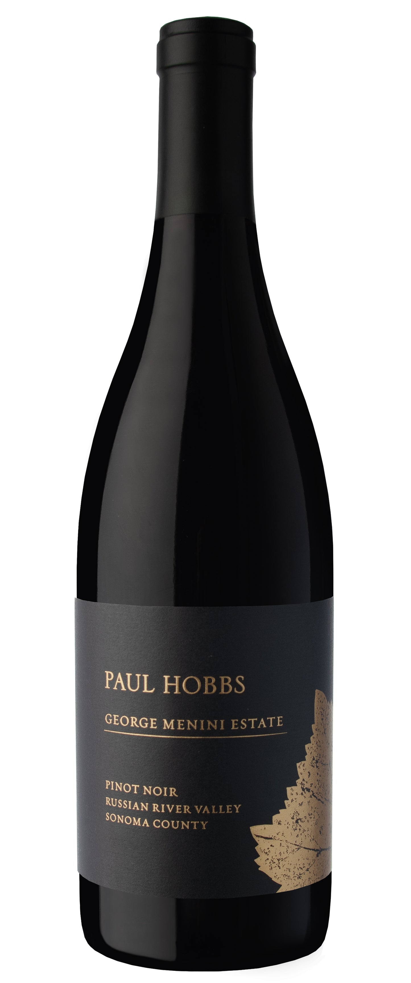Paul Hobbs George Menini Estate Pinot Noir 2022 Front Bottle Shot