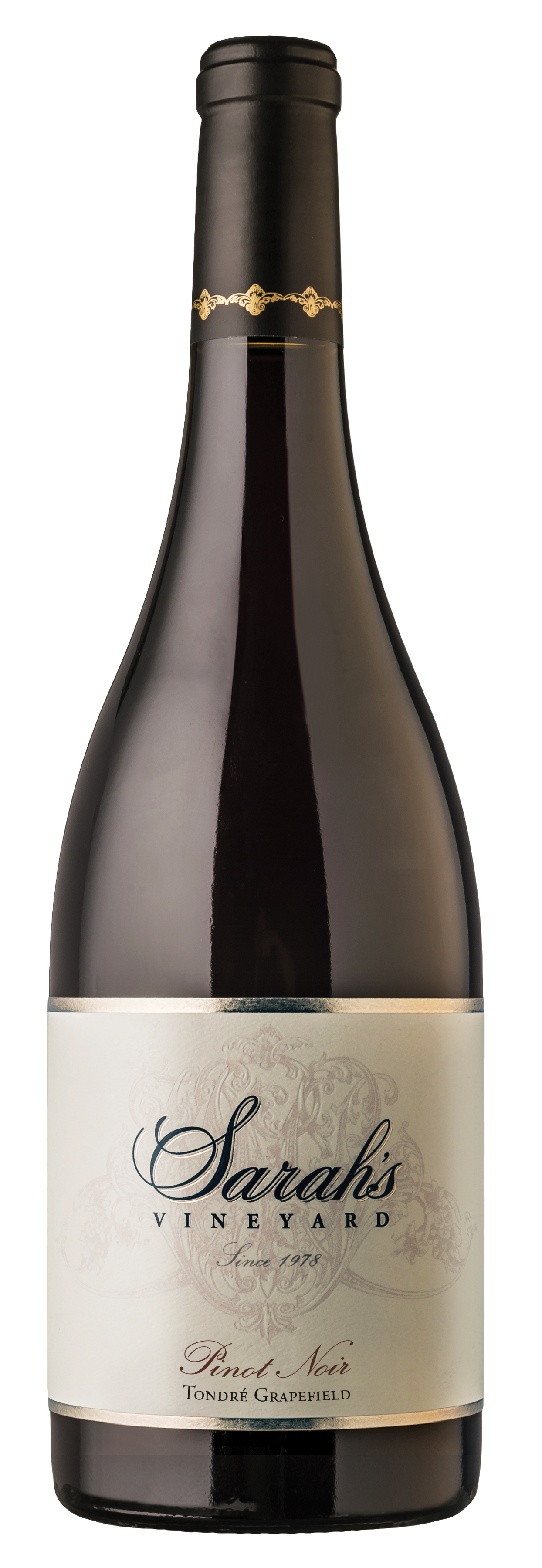 Sarah's Vineyard Tondre Grapefield Pinot Noir 2021 Front Bottle Shot