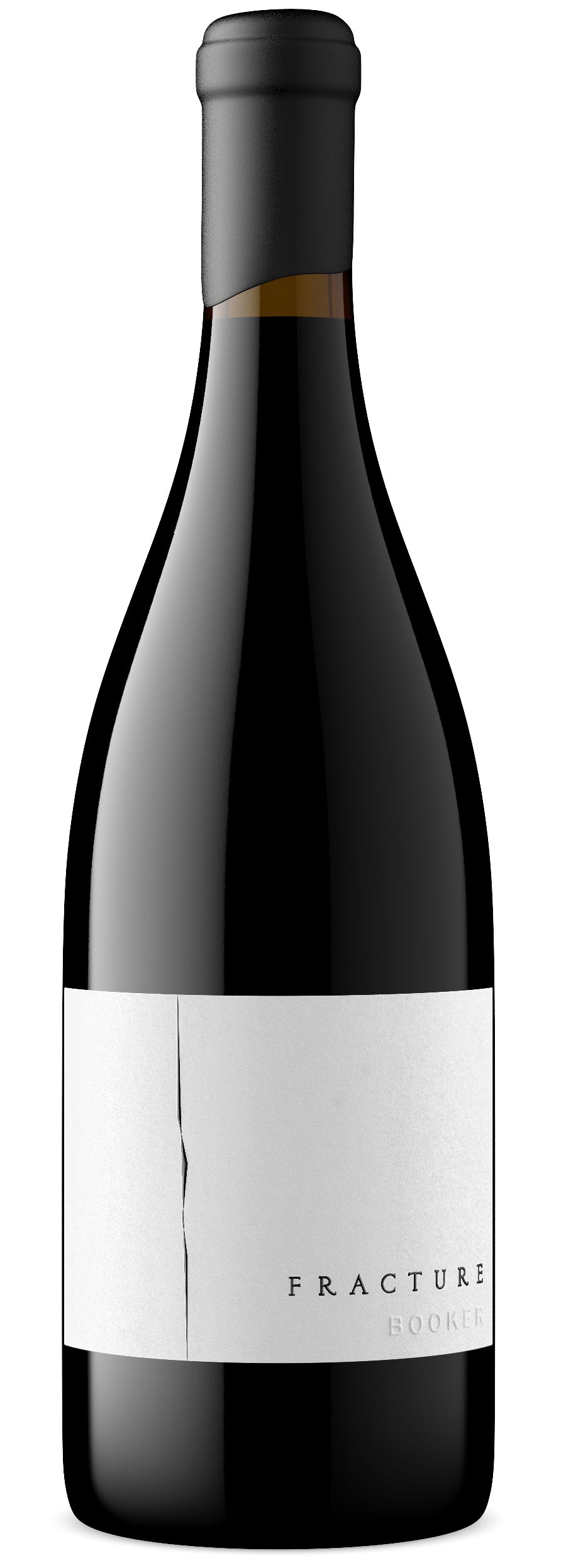Booker Vineyard Fracture Syrah 2020 Front Bottle Shot