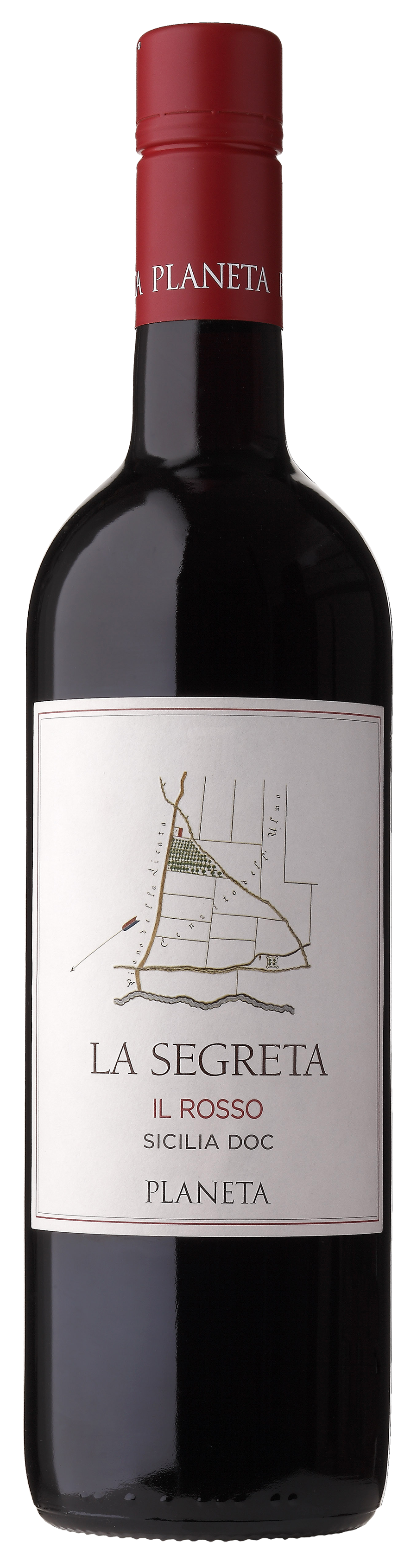 Planeta La Segreta Rosso 2022 Front Bottle Shot