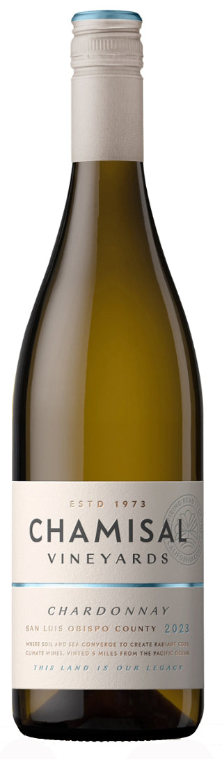 Chamisal Vineyards San Luis Obispo County Chardonnay 2023 Front Bottle Shot