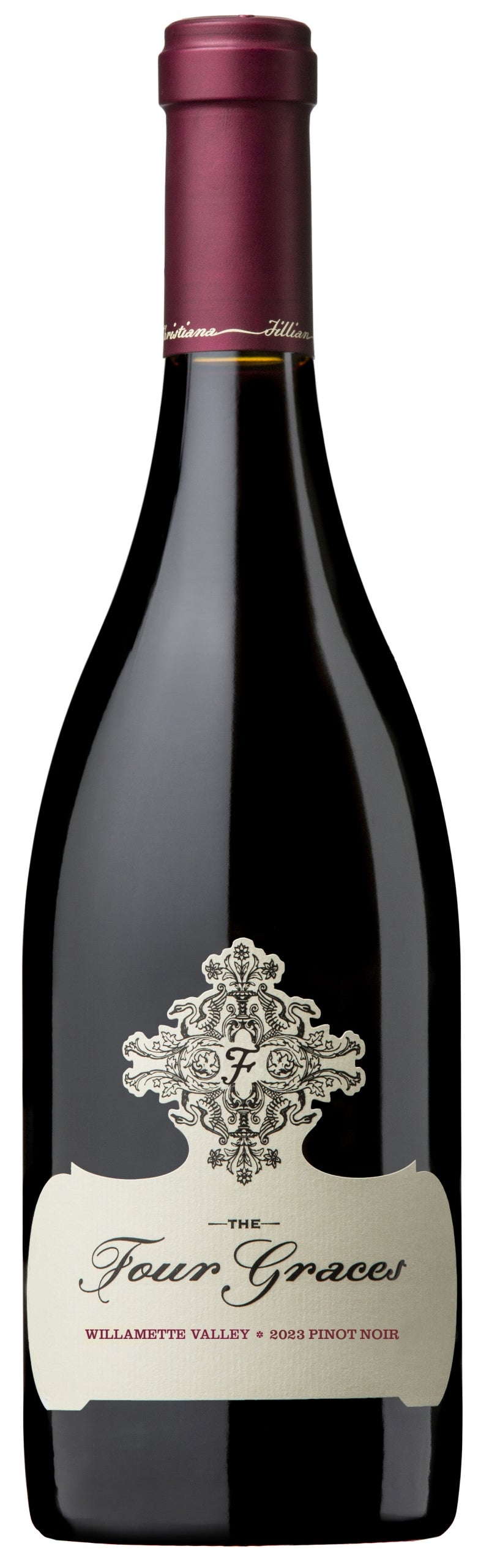 Four Graces Pinot Noir 2023 Front Bottle Shot
