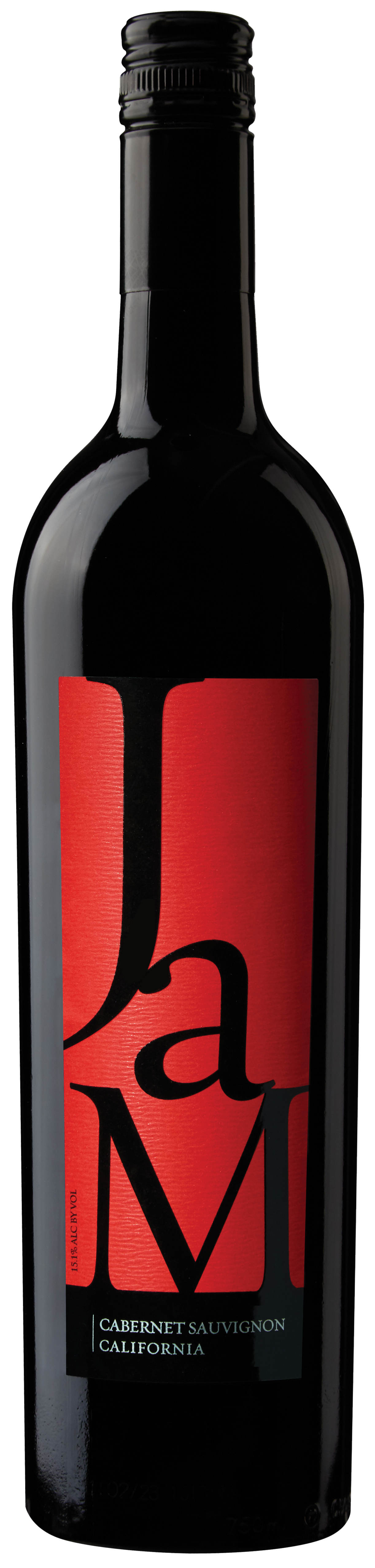 JaM Cellars Cabernet Sauvignon Front Bottle Shot