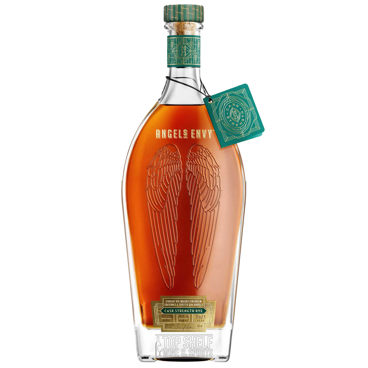 Angel's Envy Cask Strength Rye Whiskey (2023 Toasted Oak Barrels)