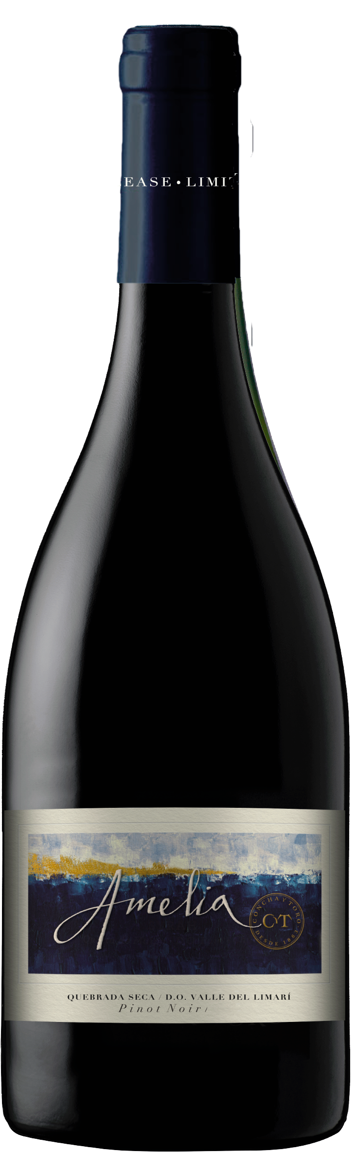 Concha y Toro Amelia Pinot Noir 2021 Front Bottle Shot