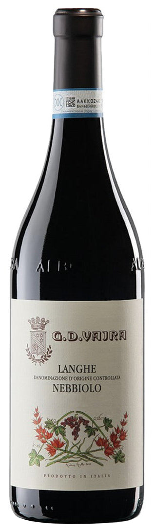 G.D. Vajra Langhe Nebbiolo 2023 Front Bottle Shot