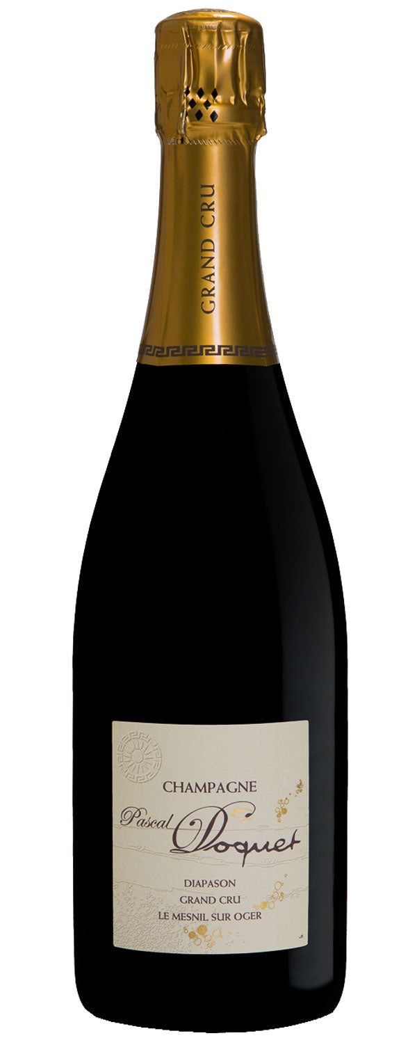 Pascal Doquet Diapason Le Mesnil Sur Oger Blanc de Blancs Brut Grand Cru Front Bottle Shot