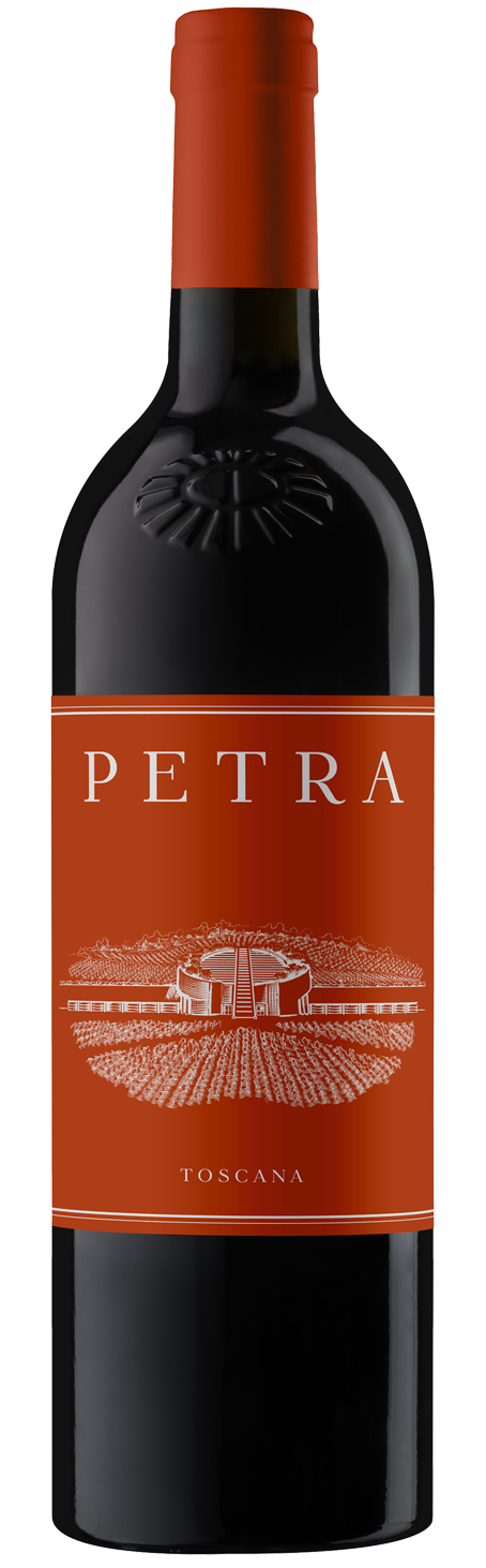 Petra Toscana Rosso 2018 Front Bottle Shot