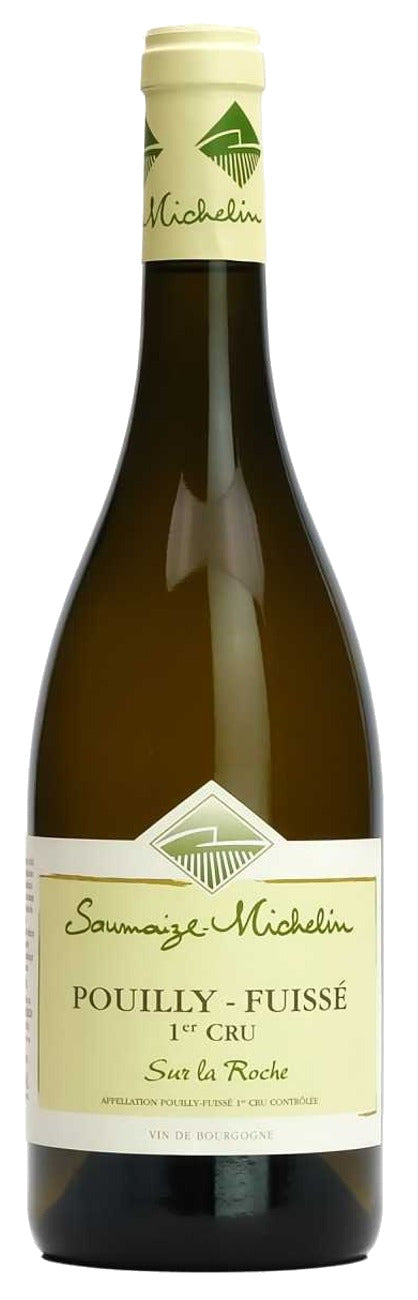 Domaine Saumaize-Michelin Pouilly-Fuisse Sur La Roche Premier Cru 2023 Front Bottle Shot