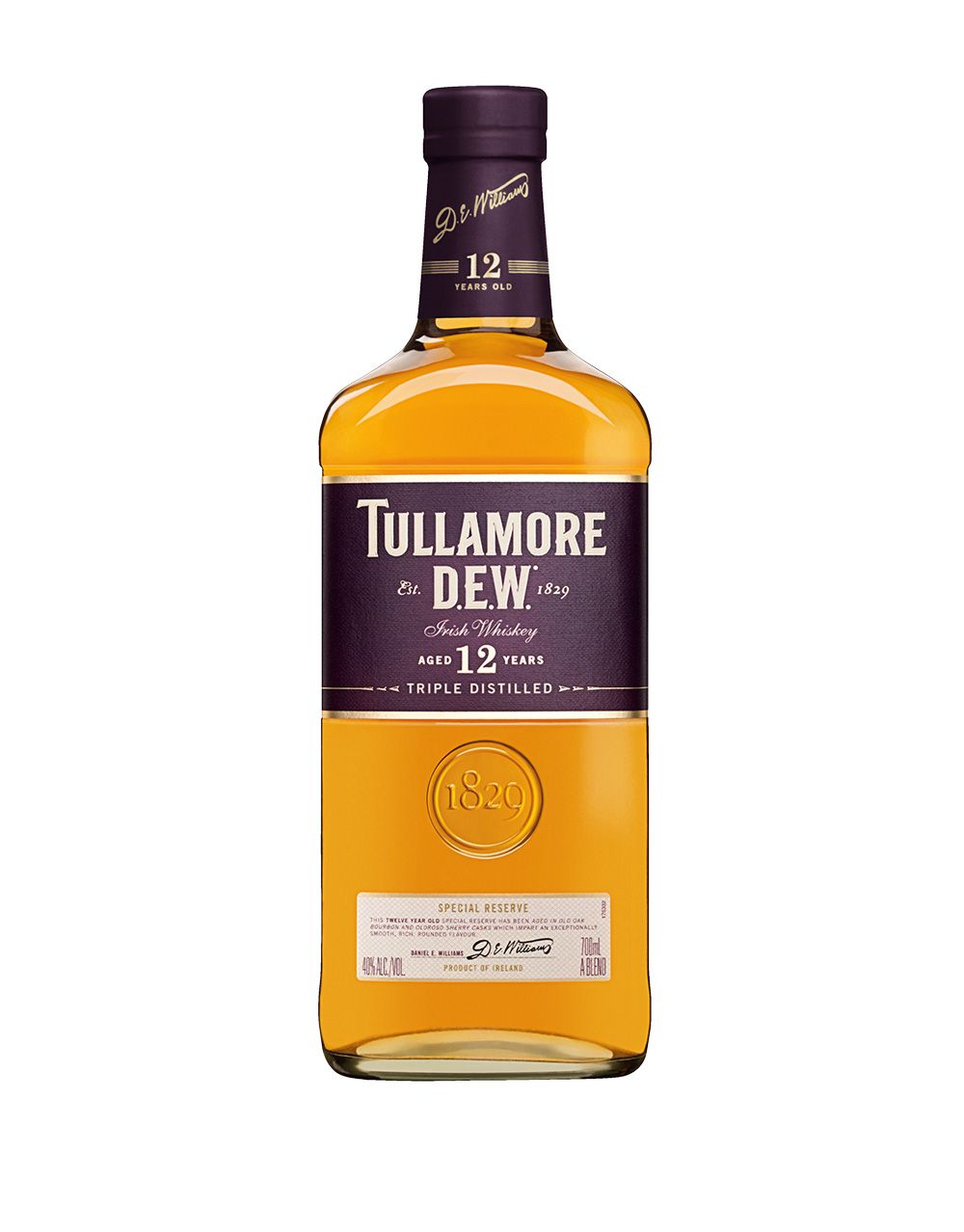 TULLAMORE D.E.W. 12 YEAR OLD SPECIAL RESERVE 750 ML